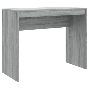 Bureau 90x40x72 cm bewerkt hout grijs sonoma eikenkleurig