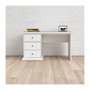Bureau met 3 lades wit B130 cm – SOFIA Bureau met 3 lades wit B130 cm – SOFIA