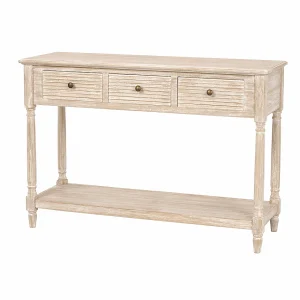 Consoletafel 120x80x40 cm Beige Livorno liv080