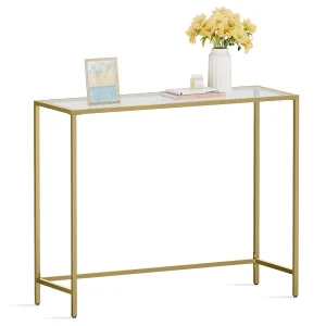 Consoletafel 100x35x80 cm goud Consoletafel 100x35x80 cm goud