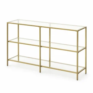 Consoletafel 130x30x73,3 cm goud