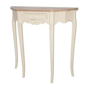 Consoletafel 80x80x30 cm Crème Rimini RI033