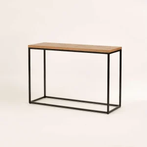 Consoletafel 116×76,5×37 cm donkergrijs indus in06-0