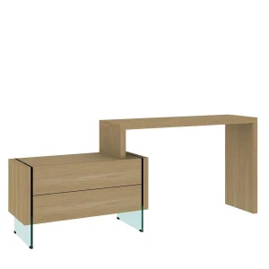 Bureau 88x75x39,5 cm Eik Soho sh15