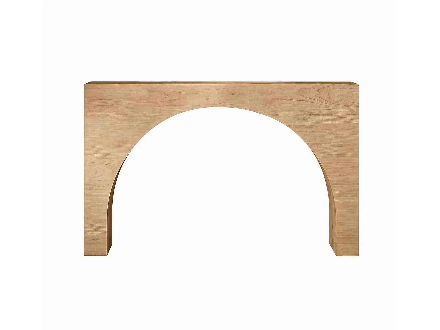 Consoletafel 122x76x35,5 cm natuurlijk licht hout Avola AV2430-4