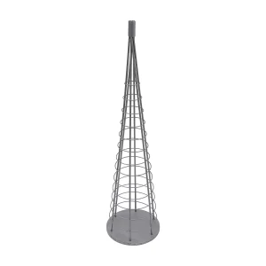 Decoratieboom MCW-O91,  zilverkleurig