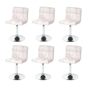 Cadiz eetkamerstoel (set van 6), vintage lichtgrijs Cadiz eetkamerstoel (set van 6), vintage lichtgrijs