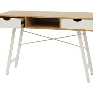 Bureau MCW-E92,  natuurlijk bruin wit