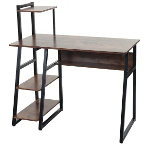 Bureau met legplank MCW-K68,  bruin