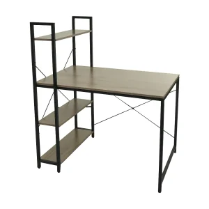 Bureau met legplank MCW-K81,  grijsbruin