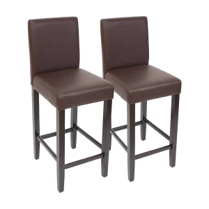 Cesena barkruk (set van 2),  bruin, donkere poten