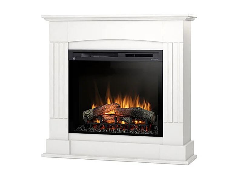 CAVO - Vrijstaande LED elektrische haard - Wit - 107 x 101 x 30 - 28"