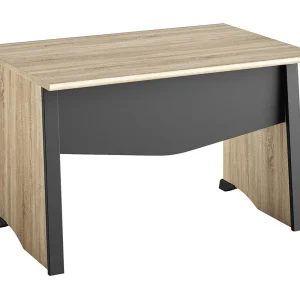 Bureau industriële stijl met zichtpaneel L80 cm – Gemaakt in Frankrijk