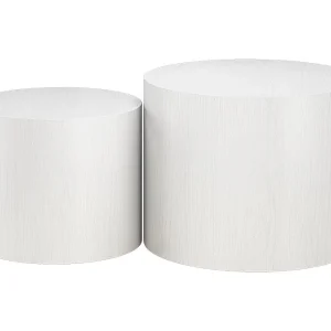 Couchtisch-Set weiß 48x48x38 giva Couchtisch-Set weiß 48x48x38 giva