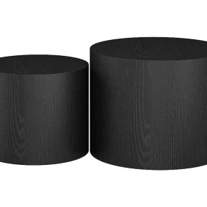 Couchtisch-Set schwarz 48x48x38 giva Couchtisch-Set schwarz 48x48x38 giva