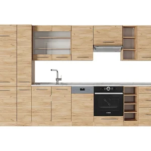 Complete keukeneenheid krachtige eik goud 355x60x81.6 fame-line Complete keukeneenheid krachtige eik goud 355x60x81.6 fame-line