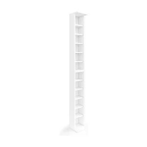 CD Rek wit 21x20x183.6 CD Rek wit 21x20x183.6