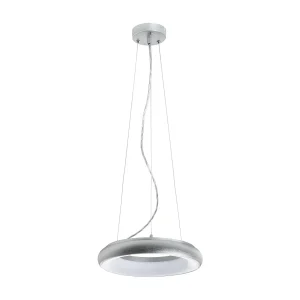 FRED moderne stijl plafondlamp – D. 40 cm – rond – LED SMD 35W – 2940Y 3K – 120º en 125º – IP40 – aluminium en opaal polycarbonaat – grijs FRED moderne stijl plafondlamp – D. 40 cm – rond – LED SMD 35W – 2940Y 3K – 120º en 125º – IP40 – aluminium en opaal polycarbonaat – grijs