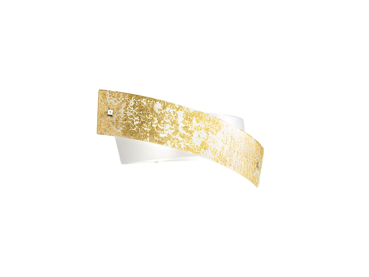 Camilla - Applique dorée 2XE14 max 2X28W IP20 - Applique murale LED 54x20cm