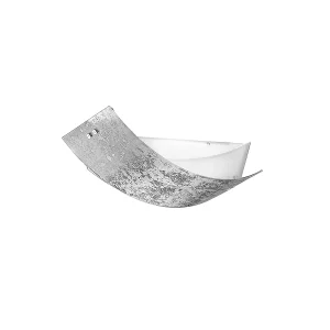 Camilla – Plafonnier argenté 3XE14 max 3X28W IP20 – Applique moderne avec diffuseur en verre argenté et cadre blanc 43x30cm Camilla – Plafonnier argenté 3XE14 max 3X28W IP20 – Applique moderne avec diffuseur en verre argenté et cadre blanc 43x30cm