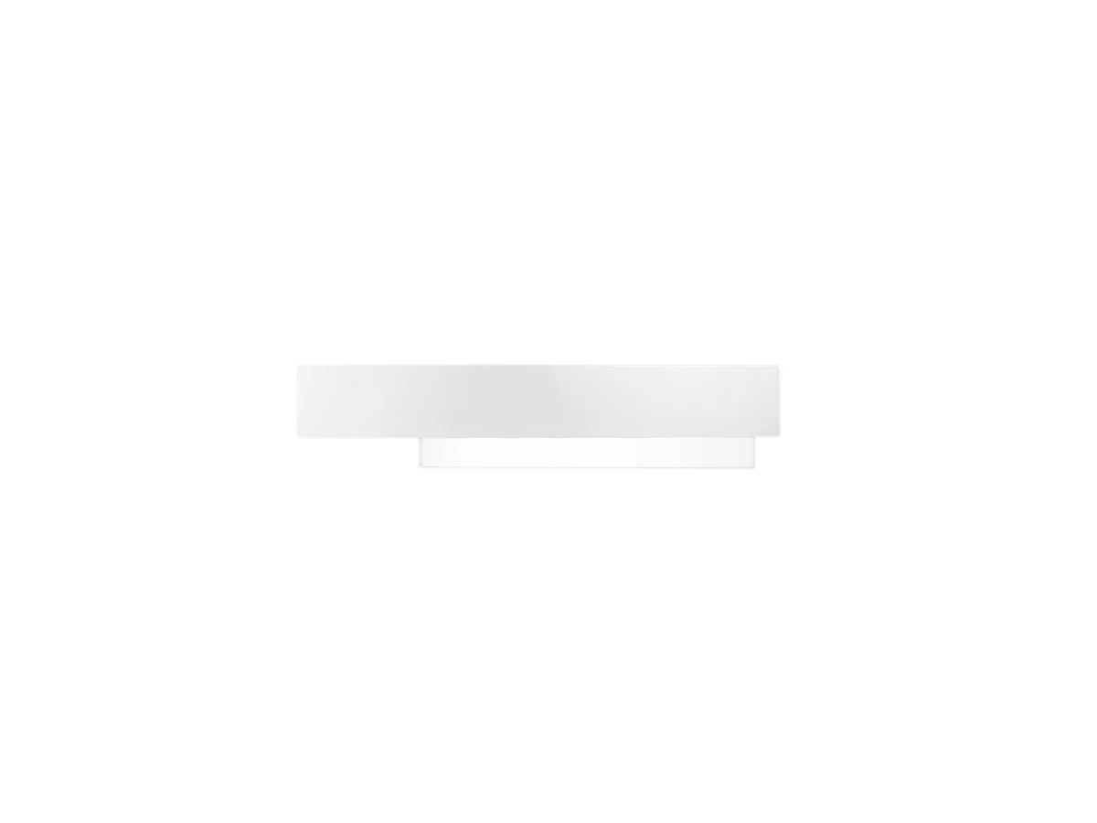 Doha - Applique LED moderne 25W - Aluminium blanc, lumière chaude 3000K, 2110lm, design linéaire, pour intérieur, l.70x15cm