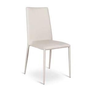 Cleo Chaise en éco-cuir gris 4 pcs Cleo Chaise en éco-cuir gris 4 pcs