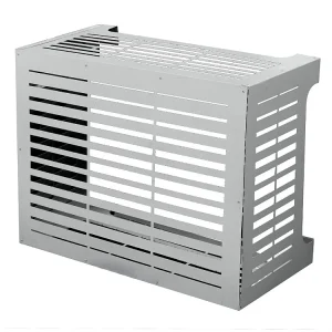 Cache climatiseur pour climatiseur LINEAR M Blanc en aluminium L86 x P44 x H68 cm Cache climatiseur pour climatiseur LINEAR M Blanc en aluminium L86 x P44 x H68 cm