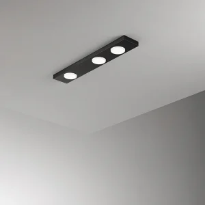 Button – LED Plafondlamp 3xGX53 max 15W, Rechthoekig 60×10 cm, Gelakt Metaal, IP20 – Perenz – Zwart Button – LED Plafondlamp 3xGX53 max 15W, Rechthoekig 60×10 cm, Gelakt Metaal, IP20 – Perenz – Zwart