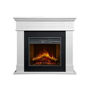 CAMBRIDGE elektrische haard, staande haard, wit hout, 110x25x95h CAMBRIDGE elektrische haard, staande haard, wit hout, 110x25x95h