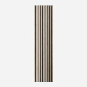 Decoratief PVC-paneel met houten lattenstructuur, set van 10 stuks, 120×30 cm, eikenhouten wandbekleding Decoratief PVC-paneel met houten lattenstructuur, set van 10 stuks, 120×30 cm, eikenhouten wandbekleding