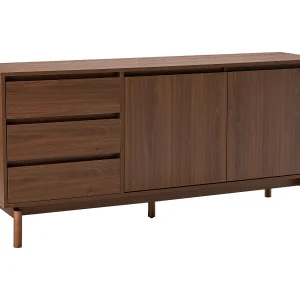 Donker houten buffet 160cm SARAH Donker houten buffet 160cm SARAH