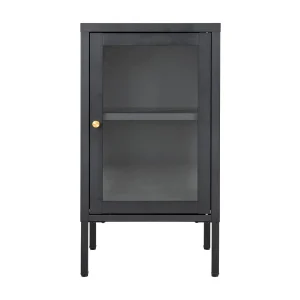 Dalby vitrinekast 1 glazen deur zwart. Dalby vitrinekast 1 glazen deur zwart.