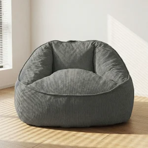 Comfortabele peervormige fauteuil – gezellige zitzakbank om thuis heerlijk te ontspannen Comfortabele peervormige fauteuil – gezellige zitzakbank om thuis heerlijk te ontspannen
