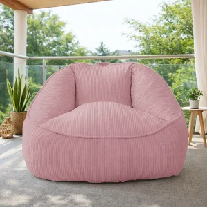 Comfortabele peervormige fauteuil – gezellige zitzakbank om thuis heerlijk te ontspannen Comfortabele peervormige fauteuil – gezellige zitzakbank om thuis heerlijk te ontspannen