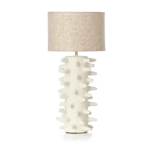 De Spiketacular Tafellamp – Wit – L