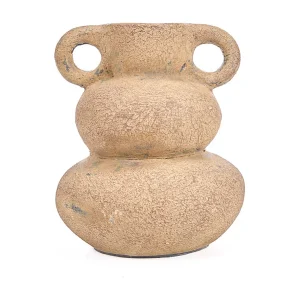De Earthen Balance Vaas – Zand – S
