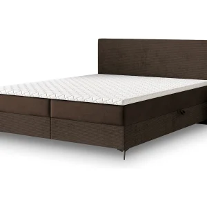 Boxspringbed TORREL 180×200 cm Set met hoofdbord, bedbodem en matras, Bruin Boxspringbed TORREL 180×200 cm Set met hoofdbord, bedbodem en matras, Bruin