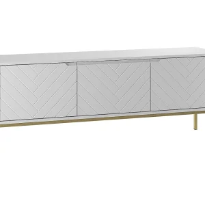 Daria 3-deurs TV-meubel, 151 cm, wit Daria 3-deurs TV-meubel, 151 cm, wit