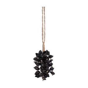 De Midnight Schelpen Kwast – Zwart