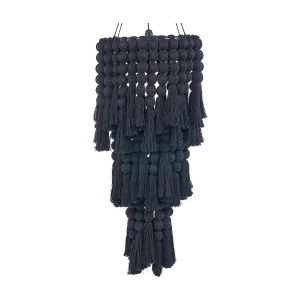 De Nomad Katoenen Kroonluchter – Zwart – XL