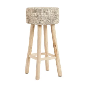 De Raffia Barkruk – Naturel