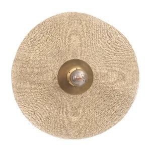 De Let's Groove Muurlamp – Messing Naturel – M De Let's Groove Muurlamp – Messing Naturel – M