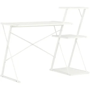 Bureau met schap 116x50x93 cm wit Bureau met schap 116x50x93 cm wit