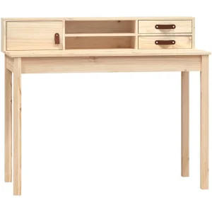 Bureau 110x50x93 cm massief grenenhout