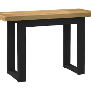 Bureau NOAIN U-vormige poten 120x50x75 cm massief hout