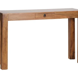 console tafel MUMBAI massief houten sheesham console met console tafel MUMBAI massief houten sheesham console met