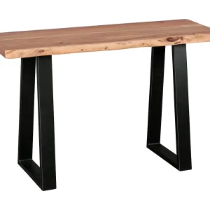 Console tafel GAYA massief acaciahout, bureau 120 cm Console tafel GAYA massief acaciahout, bureau 120 cm