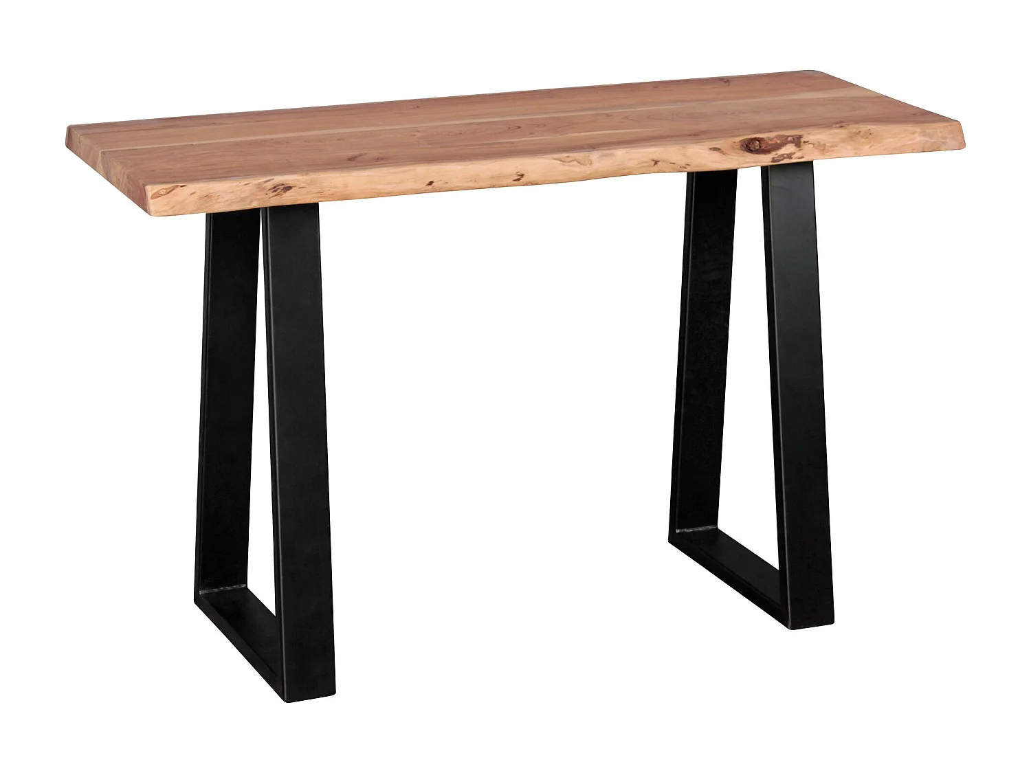 Console tafel GAYA massief acaciahout, bureau 120 cm