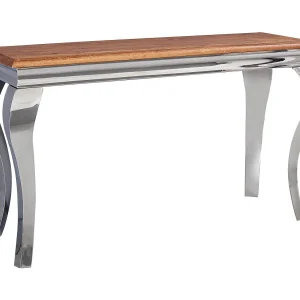 console Sheesham massief hout / metaal 130×76,5×42 cm console Sheesham massief hout / metaal 130×76,5×42 cm