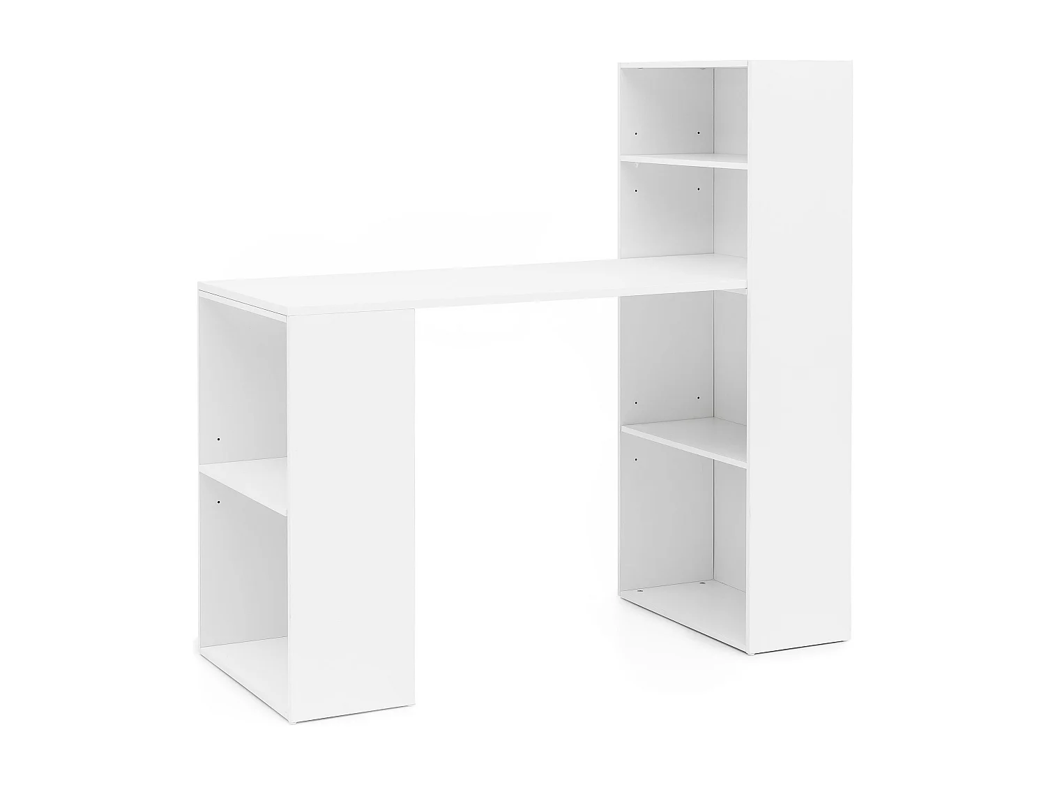 bureau WL5.692 met legbord 120 x 120 x 53 cm wit mat